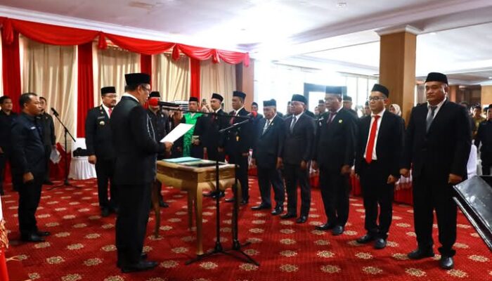 Bupati Konawe Utara Resmi Melantik Pejabat Pimpinan Tinggi Pratama Eselon II B