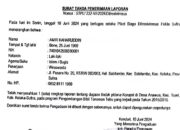 Laporan Dugaan Korupsi pada Program Pengembangan Tanaman Bibit Tebu di Desa Anawua Toari Mandek di Polda Sultra