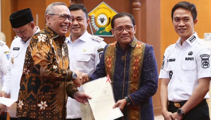 H. Ikbar  Bupati Koanwe Utara Ikut Serta Kegiatan Program Kebijakan Pertanahan dan Tata Ruang