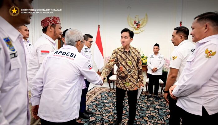Wapres Gibran Terima DPP APDESI di Istana, Tegaskan Desa Jadi Fondasi Utama Pembangunan Nasional