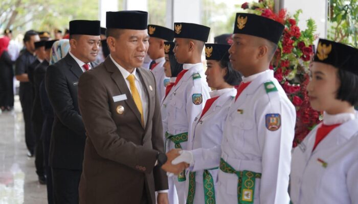 Putra-Putri Terbaik Konsel Resmi Dikukuhkan Jadi Paskibraka 2025