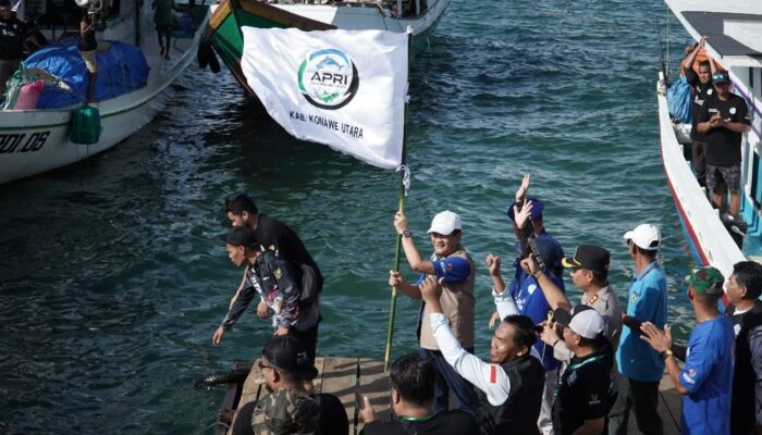 Sinergi Pemda dan Antam, Wakil Bupati Konut Resmi Buka Turnamen Memancing 2025 di Molawe