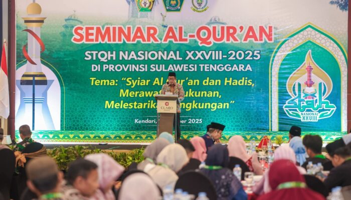 Wagub Sultra Hugua: STQH Nasional Jadi Momentum Membumikan Nilai Al-Qur’an dalam Pembangunan Bangsa