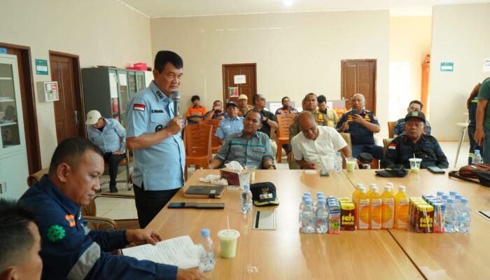 Wakil Bupati Konawe Utara Pimpin Sosialisasi PAD ke Perusahaan Tambang