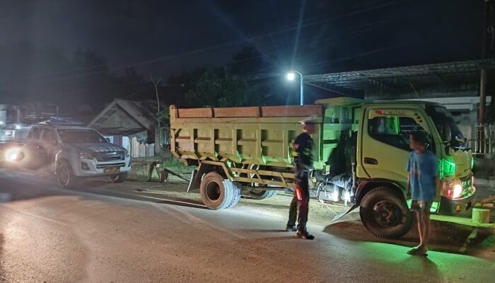 Sat Lantas Polres Konawe Perketat Patroli Malam di Pondidaha, Fokus Titik Rawan Kecelakaan