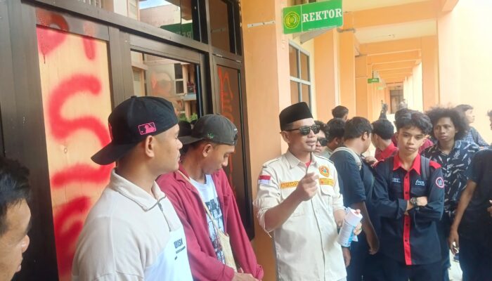Aksi Besar di UM Kendari, AMM Sultra Dugaan Penyimpangan dan Minta Rektor Diganti