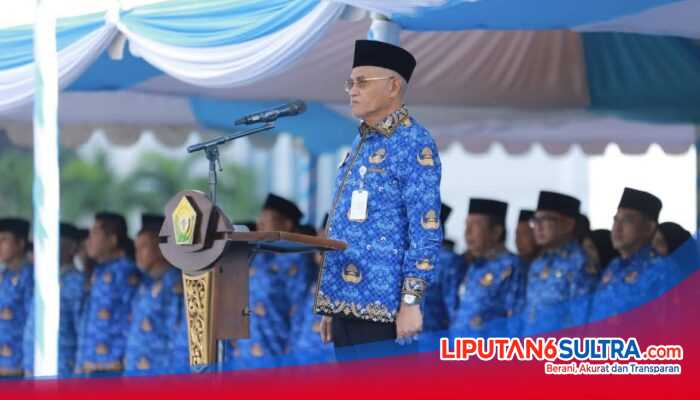 Sekda Sultra Ajak ASN Mantapkan Netralitas dan Percepat Transformasi Digital di HUT ke-54 KORPRI