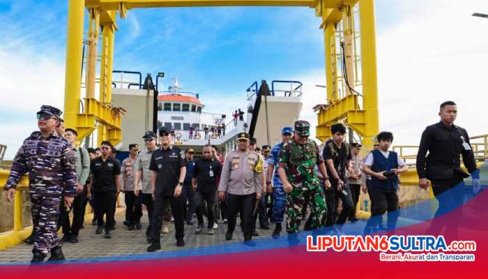 Pastikan Layanan Pemudik, Gubernur Sultra Tinjau Pos Nataru Torobulu