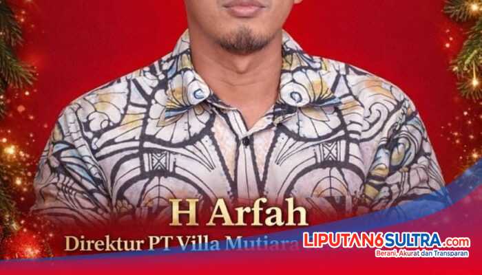 PT. Villa Mutiara Ramadhan Selamat Hari Natal 25 Desember 2025 dan Tahun Baru 1 Januari 2026