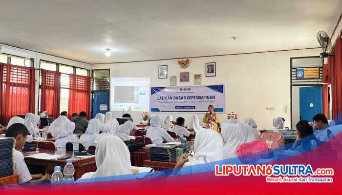 SMPN 3 Kendari Gelar Latihan Dasar Kepemimpinan OSIS, Cetak Pemimpin Muda Aktif, Kreatif, dan Solutif di Era Digital