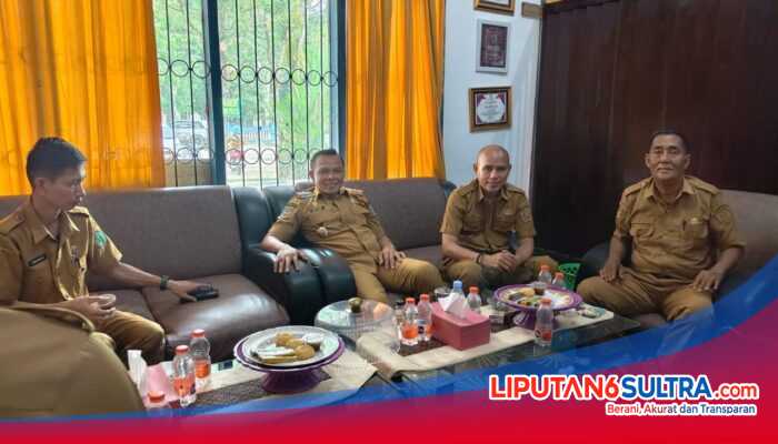 Kunjungi Dikbud, Bupati Yusran Akbar Dorong Kolaborasi Tingkatkan Mutu Pendidikan