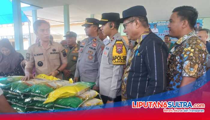 Jelang Natal dan Tahun Baru, Dinas Ketahanan Pangan Konut Salurkan Beras dan Sembako