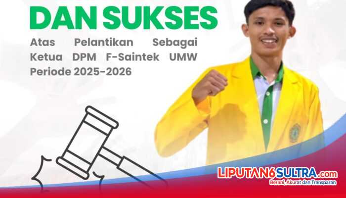 Rahmat Idalfit Apresiasi Pelantikan Didin Karsidin sebagai Ketua DPM Fakultas Sains dan Teknologi Universitas Mandala Waluya