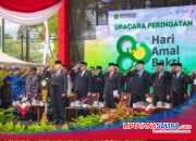 Pimpin Upacara HAB ke-80 Kemenag, Gubernur Sultra Serahkan Bantuan Rp100 Juta untuk Madrasah Aliyah
