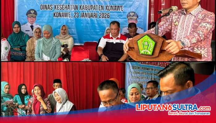 Empat Puskesmas Baru Diresmikan, Pemkab Konawe Perkuat Layanan Kesehatan