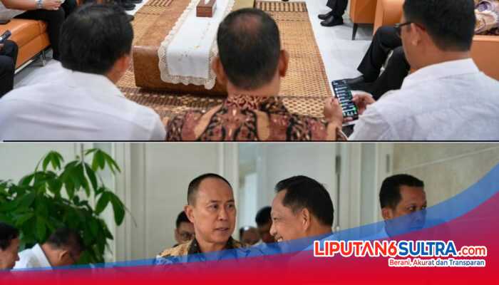 Bahas Status dan Pemanfaatan Pulau Kawi-Kawia, Gubernur Sultra–Sulsel Temui Mendagri