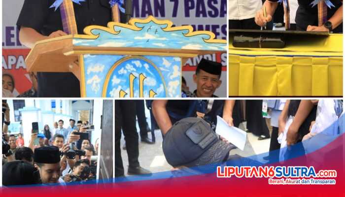 Gubernur Sultra Resmikan SMA Negeri 7 Pasarwajo, Perkuat Komitmen Pembangunan Pendidikan