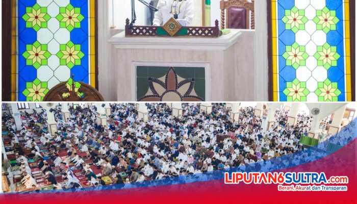 Di Hari Kemenangan, Gubernur Ajak Masyarakat Sultra Perkuat Silaturahmi dan Sinergi Membangun Daerah