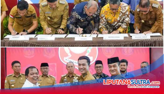 Bupati Konawe Utara Serahkan LKPD 2025 ke BPK Sultra, Tegaskan Komitmen Akuntabilitas dan Transparansi Anggaran