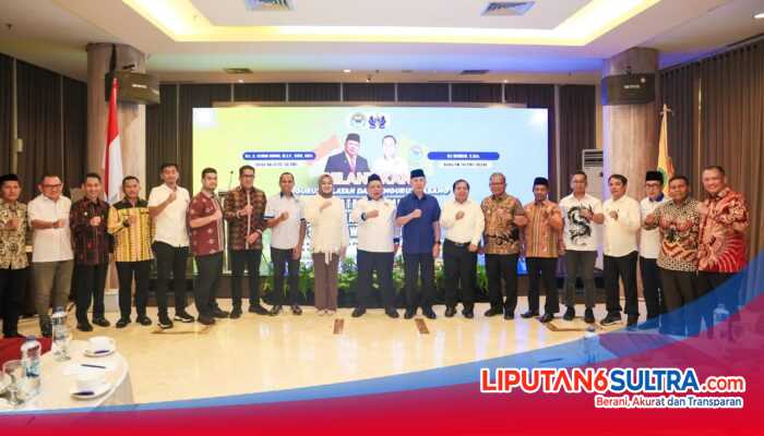 Hadiri Pelantikan IKA PMII, Gubernur Sultra Siap Fasilitasi Dialog untuk Daerah Maju