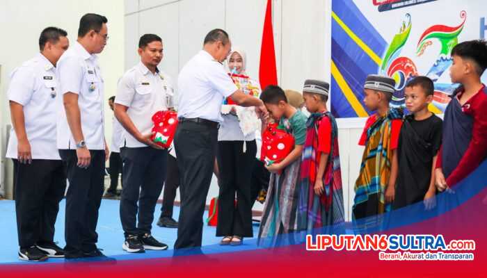 HUT ke-62 Sultra, Gubernur Tinjau Sunatan Massal: 260 Anak Dapat Layanan Gratis