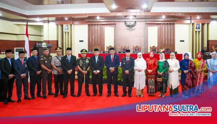 Gubernur Hadiri Paripurna HUT ke-62 Sultra, Tekankan Produktivitas untuk Kesejahteraan Rakyat