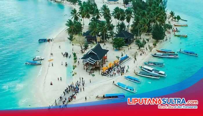 6.176 Wisatawan Kunjungi Pulau Bokori, Dinas Pariwisata Sultra Targetkan PAD Lebih Tinggi