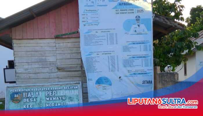 April 2026, Baliho APBDes Belum Terpasang, Transparansi Pemdes Wawatu Dipertanyakan