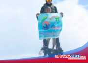 Gubernur Sultra Buka Festival Kuliner dan Atraksi Flying Board di Pulau Bokori