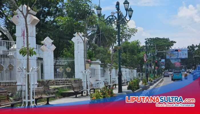 Jalur Pedestrian Modern Eks-MTQ Resmi Dimanfaatkan Masyarakat