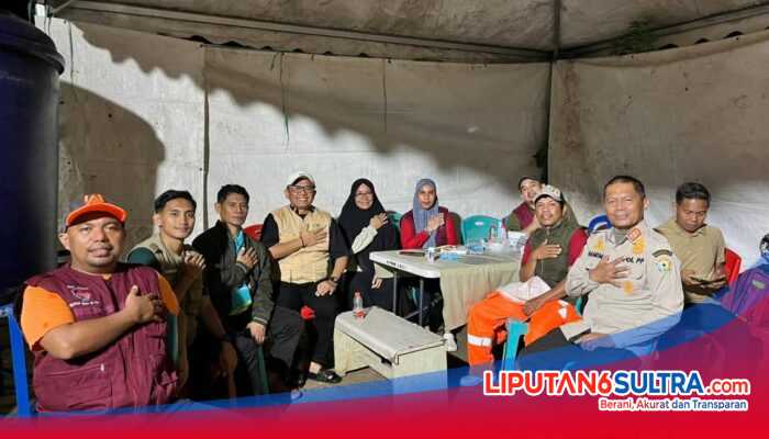 Tim Medis Pemprov Sultra Siaga Layani Korban Banjir yang Mulai Terserang Penyakit