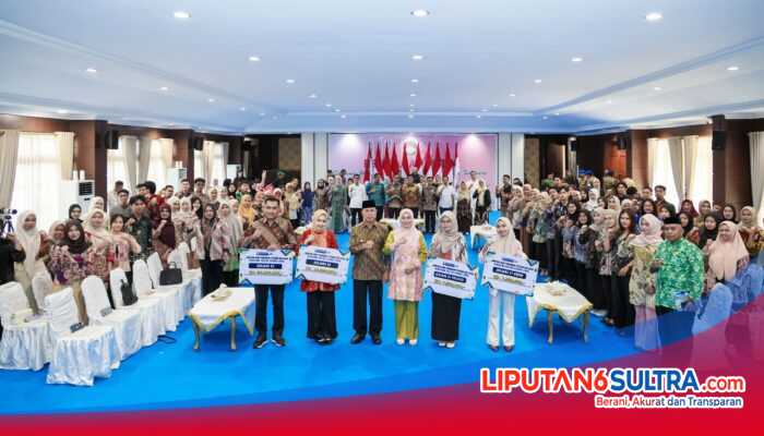 Gubernur Serahkan Beasiswa Sultra Cerdas 2026, Tegaskan Pendidikan Fondasi Masa Depan Sultra