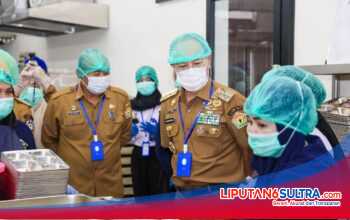Gubernur ASR Pantau Langsung Kualitas SPPG dan Program Sekolah Rakyat di Kendari
