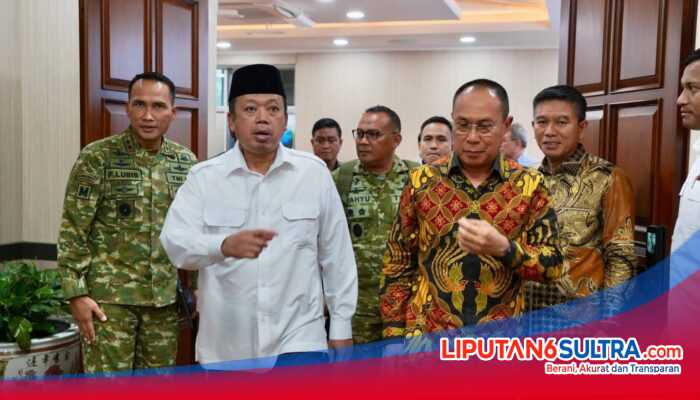 Dorong Penguatan Pertahanan Nasional, Gubernur Sultra dan Bupati Konsel Konsultasi ke Menteri ATR/BPN