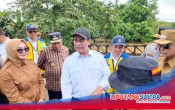 Mentan Tinjau Sawah Terdampak dan Korban Banjir di Sultra, Salurkan Bantuan Rp10 Miliar