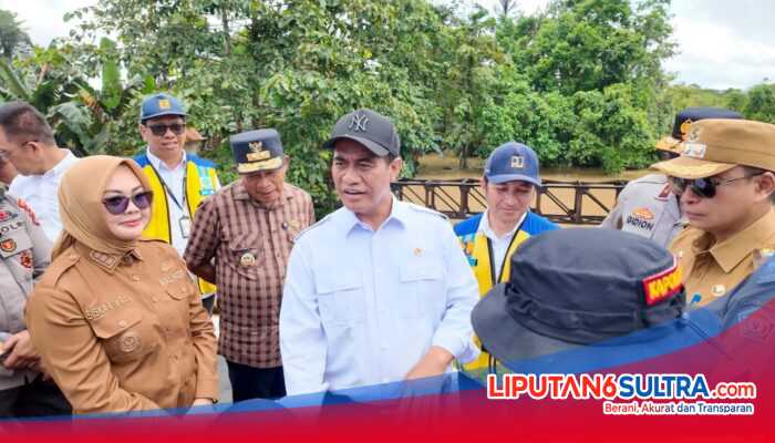 Mentan Tinjau Sawah Terdampak dan Korban Banjir di Sultra, Salurkan Bantuan Rp10 Miliar