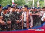 Kapolda Sultra Pimpin Welcome Parade, Tekankan Soliditas dan Semangat Pengabdian Personel