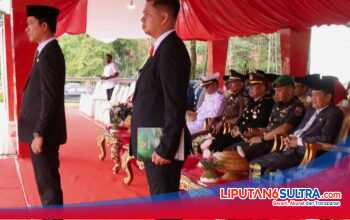 Pemkab Konawe Utara Gelar Upacara Harkitnas ke-118, Bupati Ikbar Tekankan Semangat Persatuan dan Pengabdian