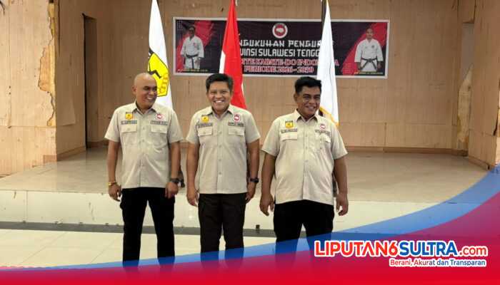 Ridwan Badallah Pimpin Shiroite Karate-Do Indonesia Sultra 2026-2030, Fokus Cetak Atlet Berprestasi