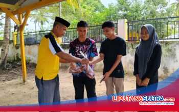 Keluarga Besar SMA Negeri 1 Tikep Berkurban 2 Ekor Sapi, Daging Dibagikan kepada Siswa dan Warga Sekitar Sekolah