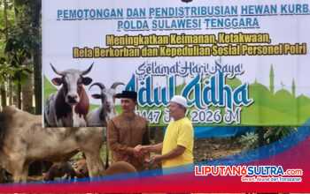 Polda Sultra Salurkan Ribuan Kupon Kurban, Wujud Kepedulian Sosial dan Pengabdian Polri untuk Masyarakat