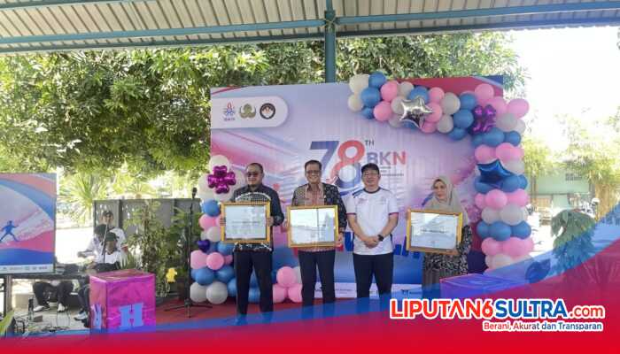 Serius Terapkan Sistem Merit, Pemprov Sultra Raih Penghargaan Adhi Manawa Nugraha Madya dari BKN
