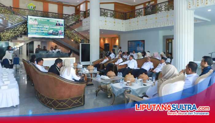 Pemprov Sultra Lelang 27 Kendaraan Dinas, Wujudkan Tata Kelola Aset yang Transparan dan Akuntabel