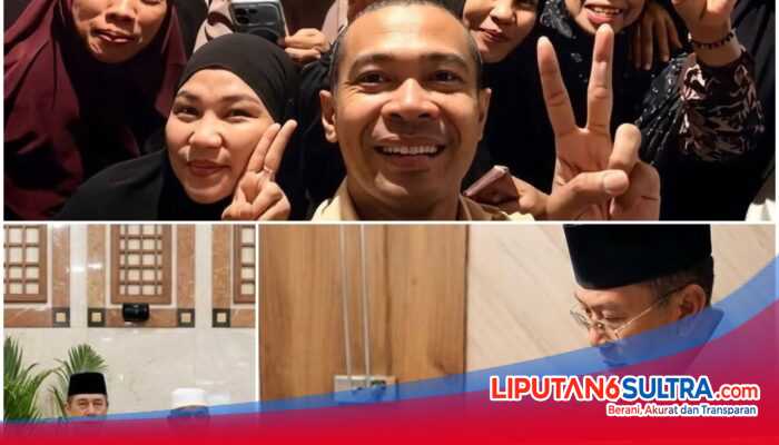 Pastikan Jamaah Sehat dan Terlayani, Gubernur ASR Kunjungi Kloter Haji Sultra di Madinah