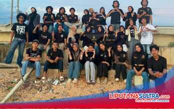 Peringati Milad ke-19, HMTS USN Kolaka Gelar Bakti Sosial Bersihkan Lingkungan di Anaiwoi