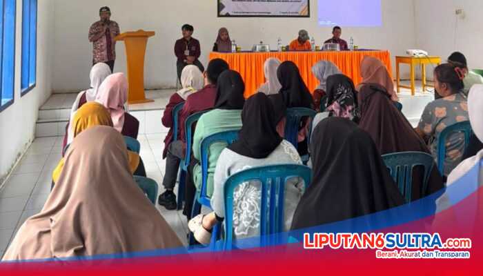 Mahasiswa KKN USN Kolaka Bangun Lapangan Voli di Desa Karemotingge, Dorong Semangat Sportivitas dan Kebersamaan