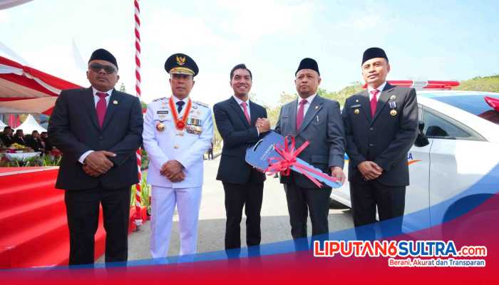 Bank Sultra Serahkan Mobil Jenazah Gratis untuk RSUD Bahteramas di HUT ke-81 RI