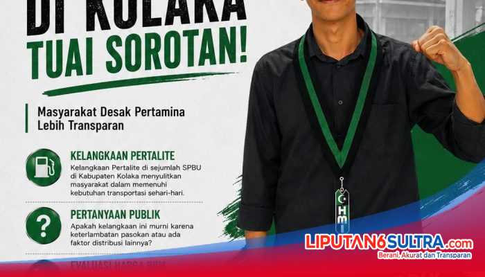 Kelangkaan Pertalite di Kolaka Tuai Sorotan, Masyarakat Desak Pertamina Sampaikan Penjelasan Terbuka