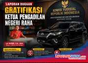 Dugaan Terima Fasilitas Mobil Pemda Muna, Ketua PN Raha Resmi Dilaporkan ke Komisi Yudisial