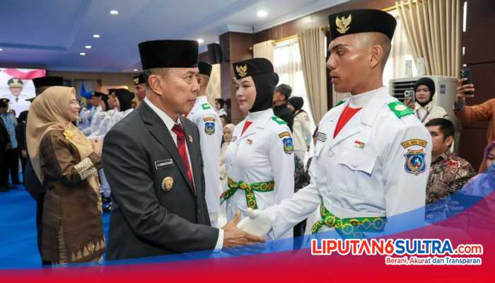 Membanggakan! Dari SMAN 1 Kusambi ke Paskibraka Sultra, Muhammad Qasim Jadi Wakil Tunggal Muna Barat